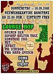 musiclounge-bw EVENT ORGANIZATION presents "HipHop Kultur Tage Konstanz 2008 Lounge Hop"