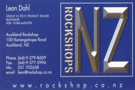 rockshop auckland Frontside