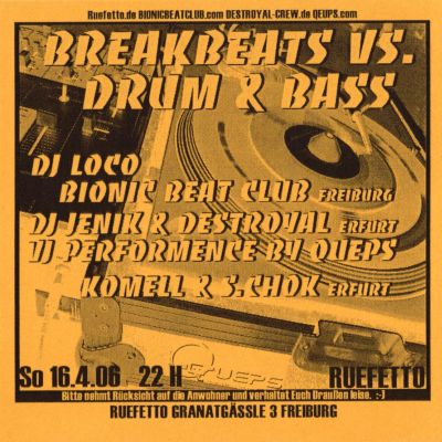 breakbeats vs drum and bass Frontside