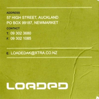 loaded auckland Frontside