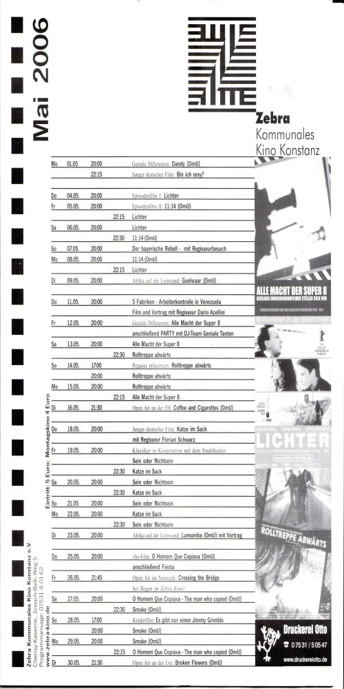 zebra mai 2006 Frontside