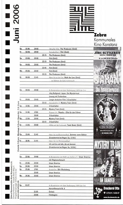zebra juni 2006 Frontside