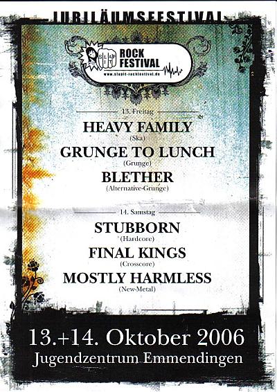 slapit rockfestival jubil�umsfestival Frontside