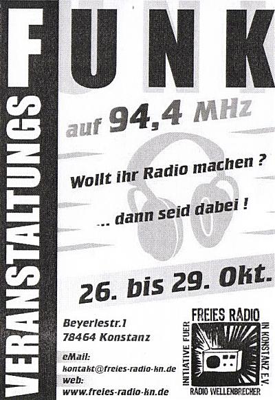 freies radio konstanz Frontside