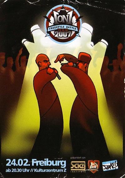 1on1 freestyle battle tour 2007 Frontside