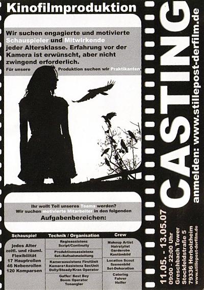 filmproduktion  casting Frontside