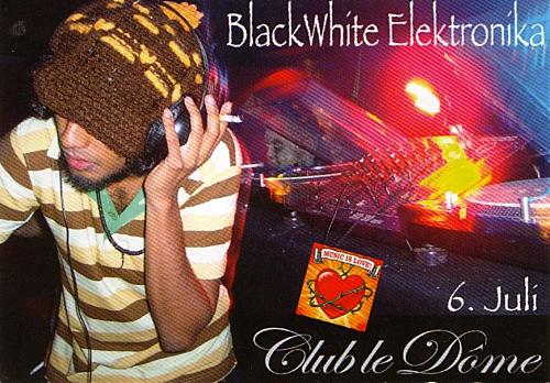 blackwhite electronica Frontside