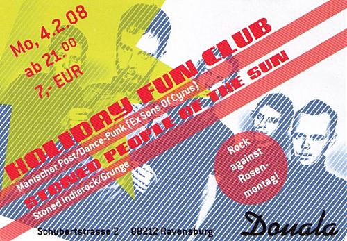 holiday fun club Frontside