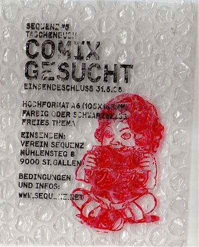 comix gesucht Frontside