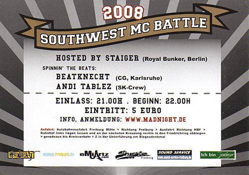 southwest mc battle Backside