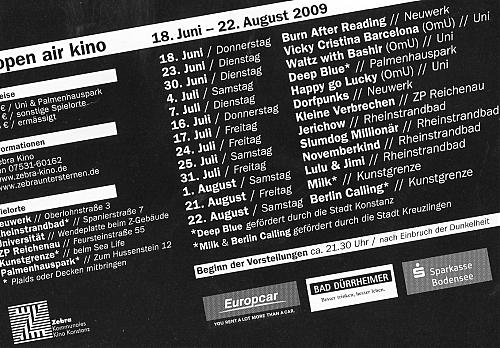 zebra kino konstanz Backside