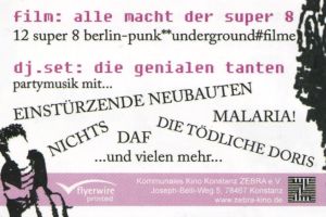 geniale dilletanten Backside