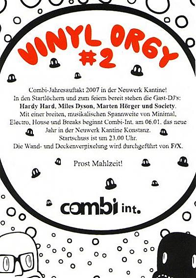 vinyl orgy 2 Backside