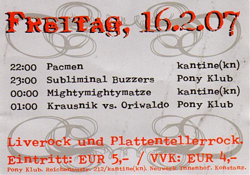 rocklub in deinen rock clubs Backside