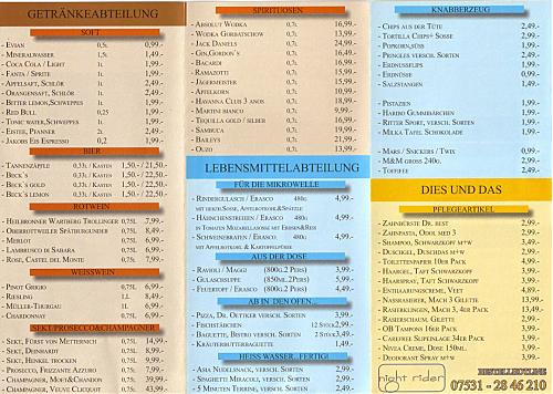 night rider Backside