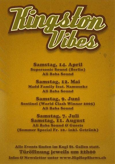 kingston vibes Backside