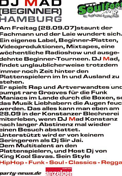 dj mad Backside